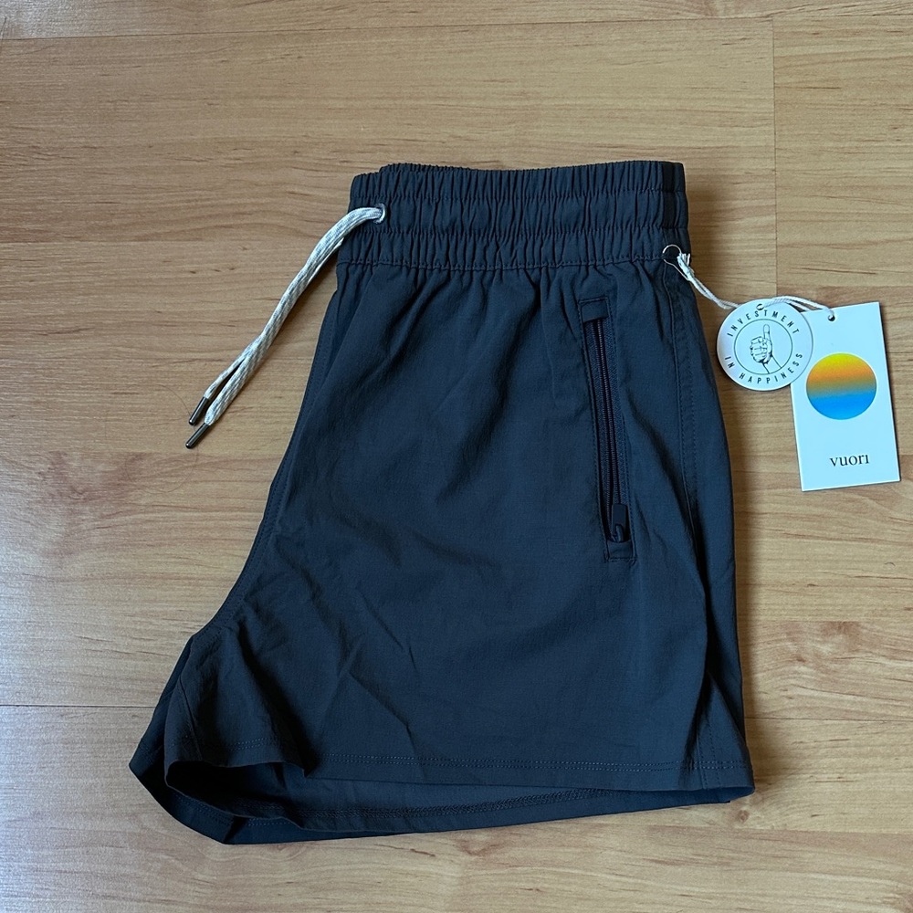 Vuori Black Athletic Shorts